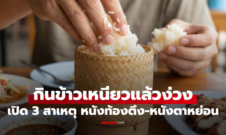 ???? ทำไมกินข้าวเหนียวปุ๊บ ง่วงปั๊บ! 揭秘วิทยาศาสตร์เบื้องหลัง หนังท้องตึง หนังตาตก ที่สายกินต้องอึ้ง!