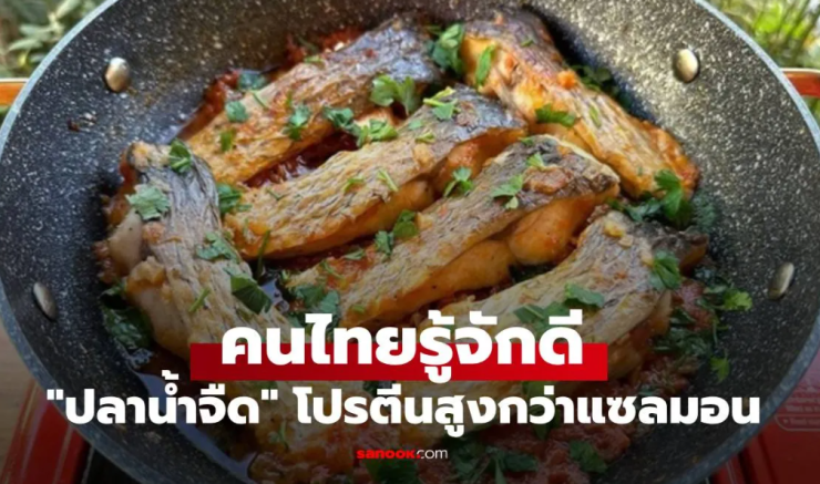 ปลาน้ำจืดไทย โปรตีนสูงกว่าแซลมอน แถมบำรุงไตได้ดี คนไทยรู้จักดี