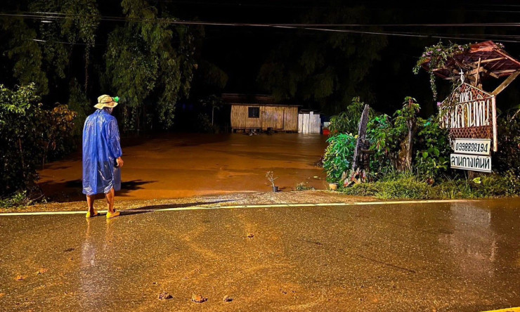 กรมชลประทานเฝ้าระวังน้ำล้นตลิ่ง หลังฝนตกหนักต่อเนื่องหลายพื้นที่