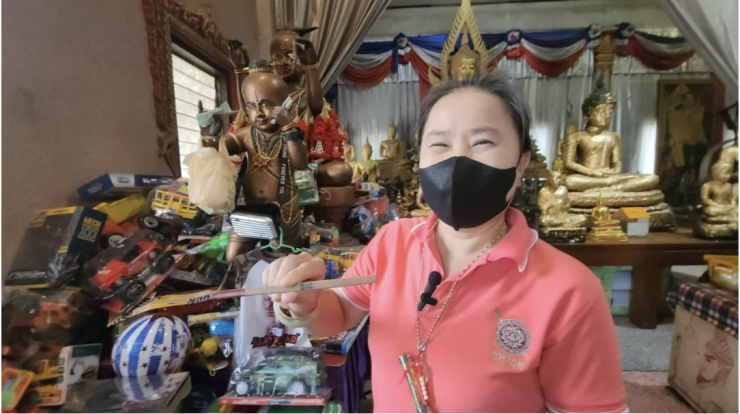 มาตามคำร่ำลือ สายมูขอเลขเด็ด กุมารน้องเก้าเลิฟเลิฟ ลุ้นโชคงวด 16/4/68